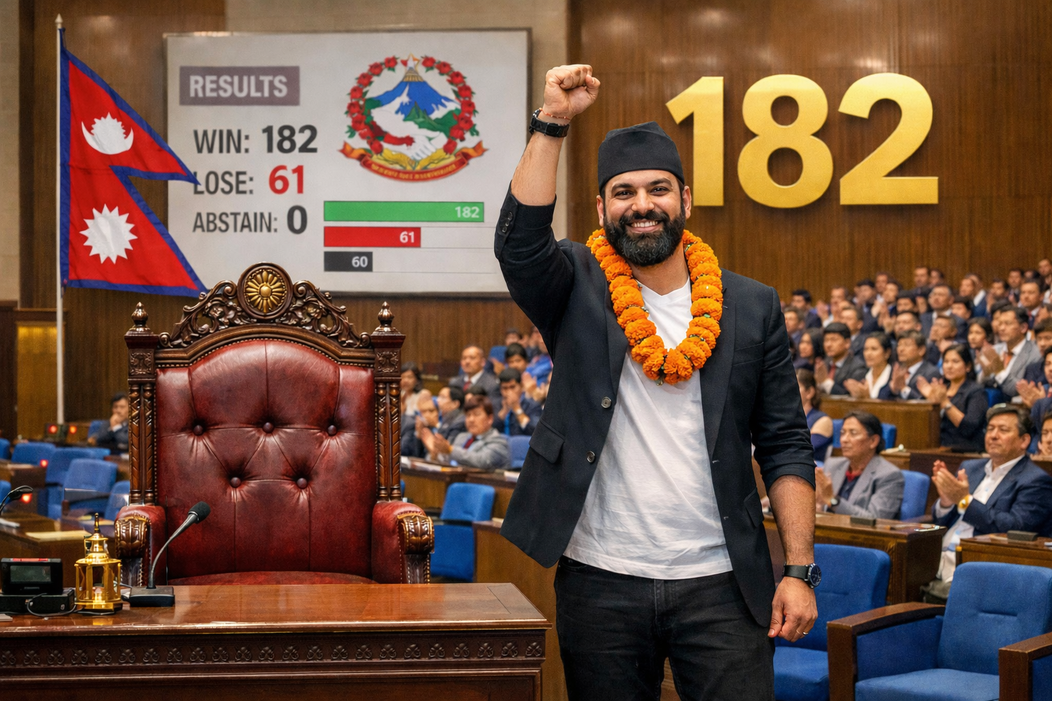  एआईबाट तयार पारिएको तस्विर