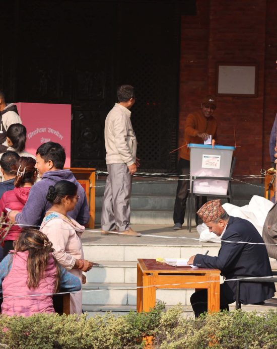 देशभर मतदान प्रतिनिधिसभाको निर्वाचनका लागि मतदान जारी