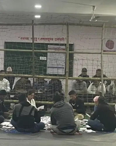 रास्वपा ३२ स्थानमा अगाडि, बालेन दोब्बर मतले अघि