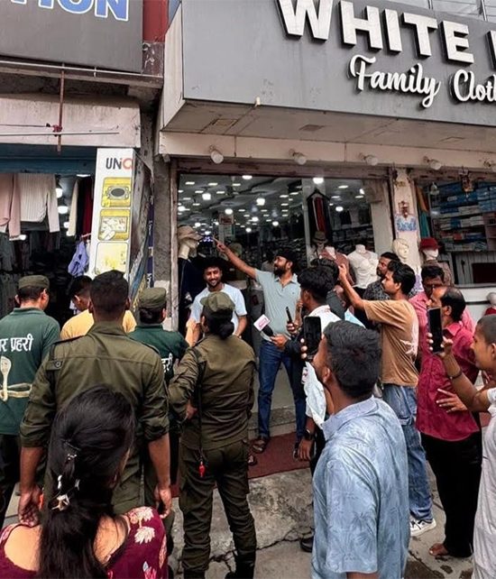 विराटनगरमा फुटपाथ अतिक्रमण नियन्त्रण अभियान सुरु