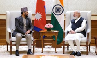 नयाँ दिल्लीमा रवि र मोदी भेटवार्ता