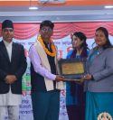 सुर्योदय डेरीका संचालक मनोजकुमार यादव सम्मानित