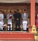 गृहमन्त्री गुरुङ र नवप्रवर्तन मन्त्री महावीर पुनले लिनुभयो शपथ