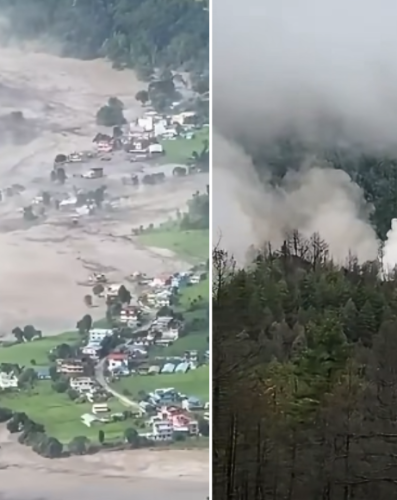 भोटेकोसीको भीषण बाढीले रसुवामा व्यापक क्षति, ४१ प्रहरी सम्पर्कविहीन