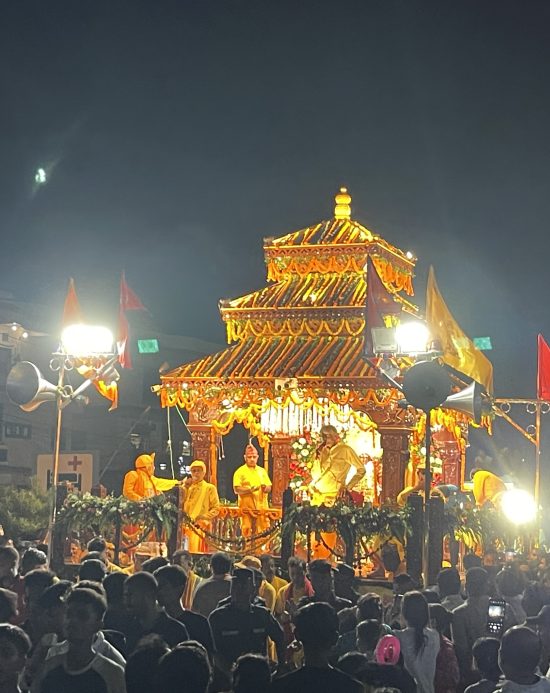 विराटनगरको ऐतिहासिक श्रीराधाकृष्ण रथयात्रा भव्य रूपमा सम्पन्न, लाखौं भक्तजनको सहभागिता