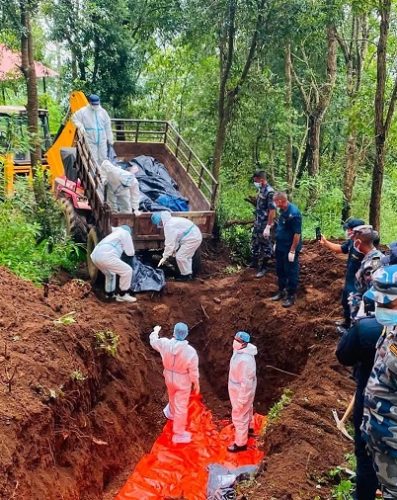 एक हजार ३४१ शव फेला, चार हजार ४४ जना अझै बेपत्ता